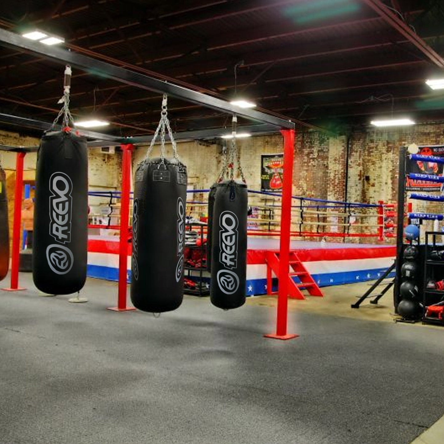 Reevo Unfilled Heavy Bag 4'