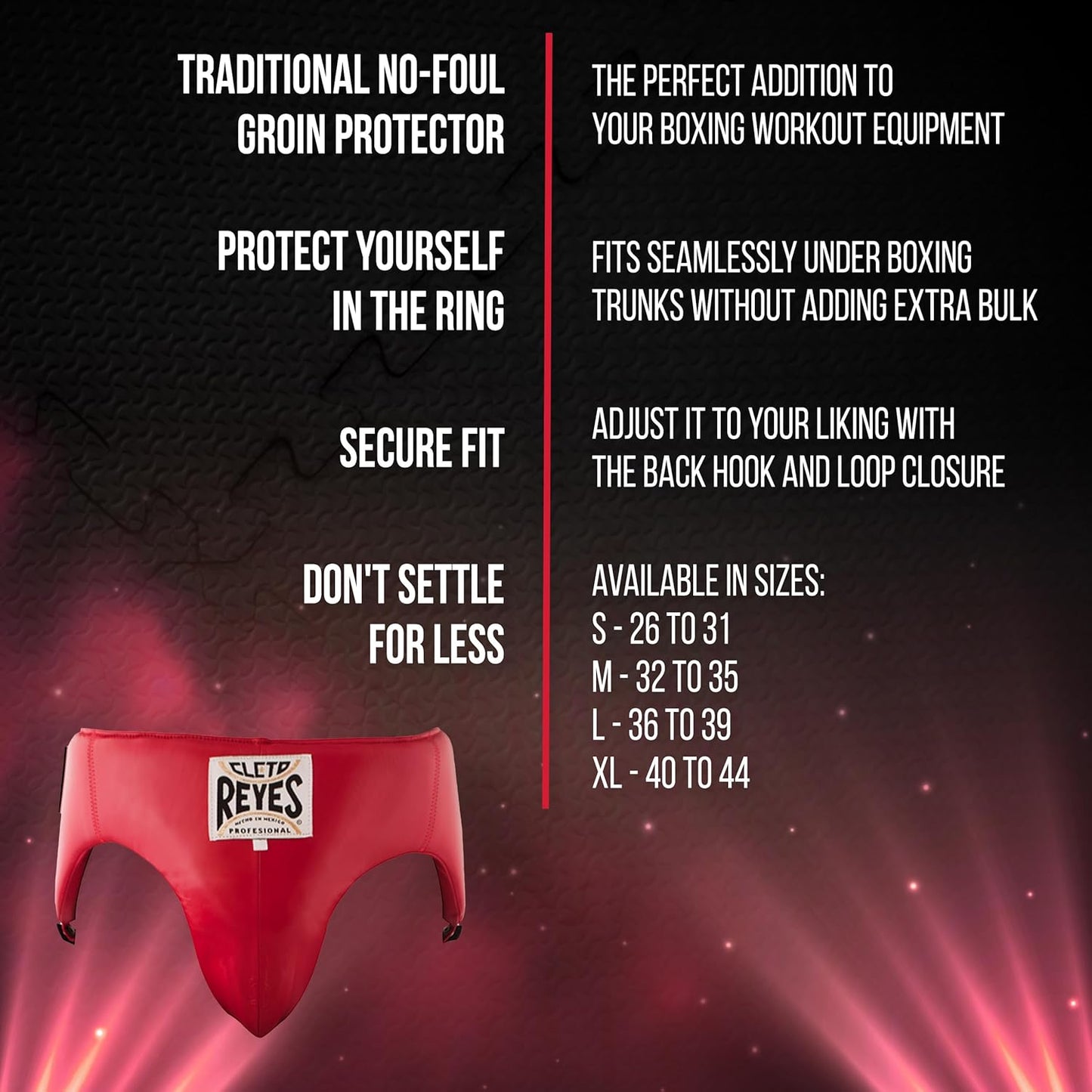 Cleto Reyes No-Foul Protection Cup