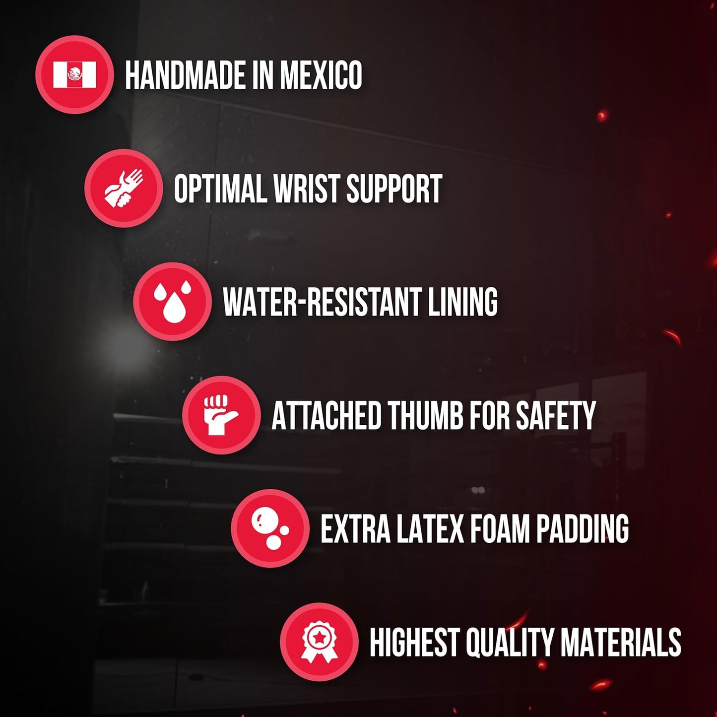 Cleto Reyes Super Bag Gloves Extra Padding