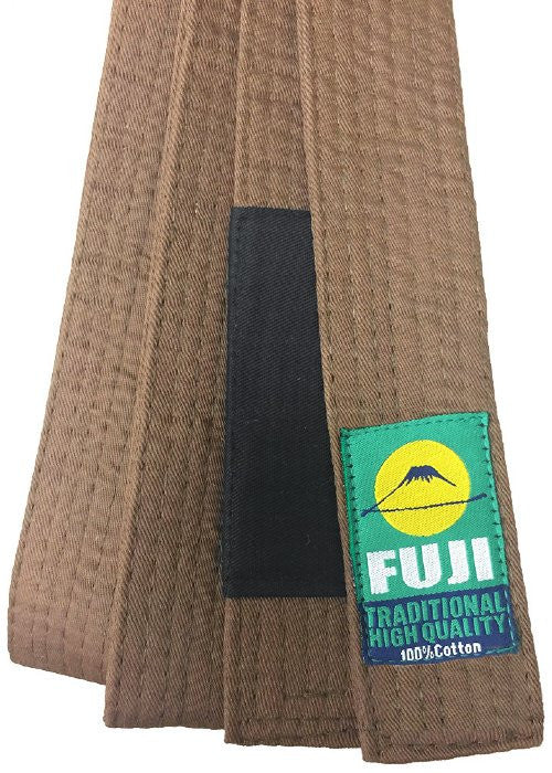 Fuji Brazillian Pride Edition BJJ Rank Belt for Adult