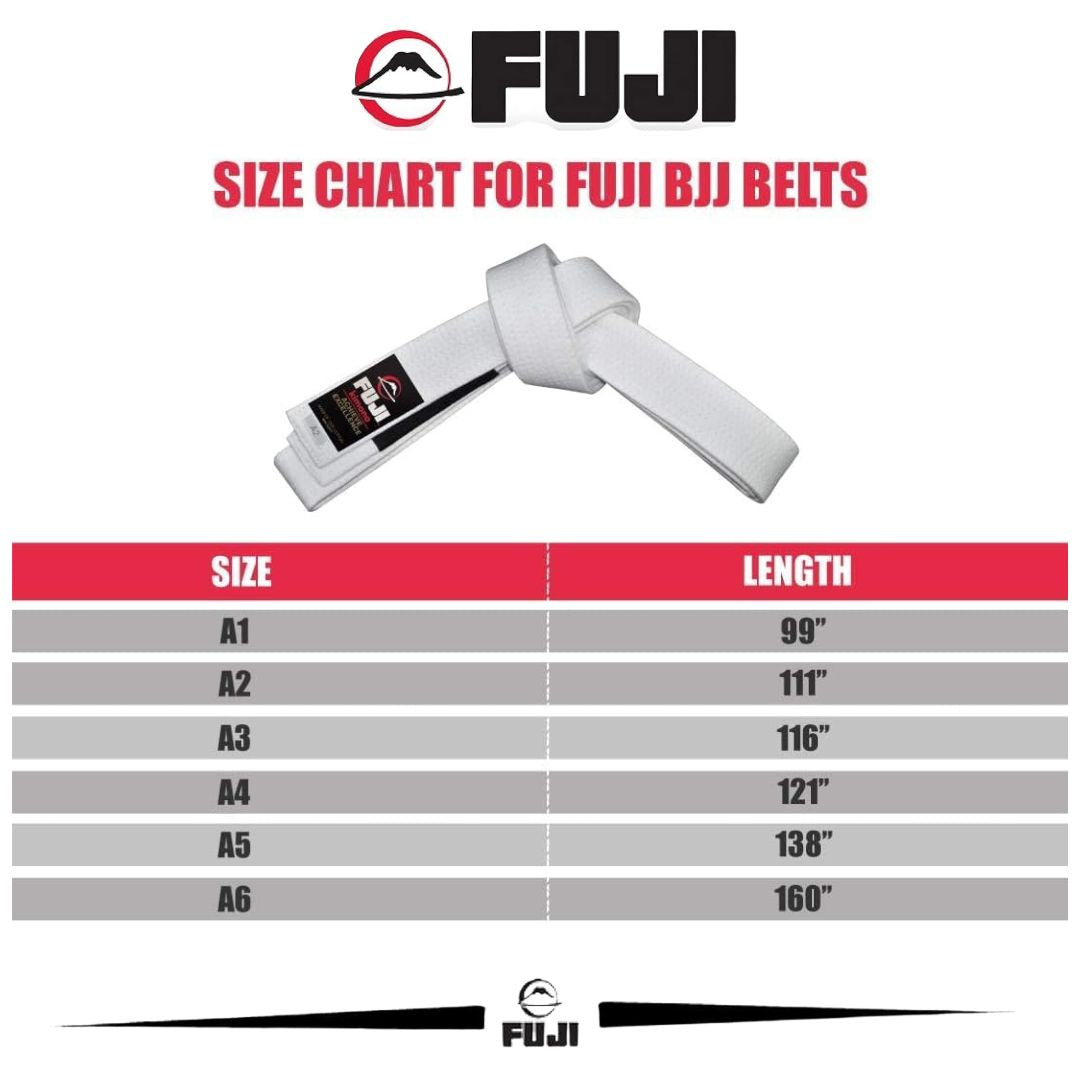 Fuji Original Brazilian Jiu Jitsu Belt for Adults
