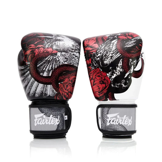Fairtex The Beauty of Survival - Limited Edition Gloves With Wooden Box
